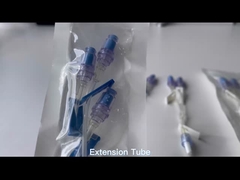 Non Pyrogenic Transparent Extension Tube Antibacterial Non Toxic