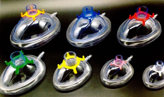 Anaesthetic Face Mask ISO13485 Colored Air Cushion Mask Anesthesia Airway Devices