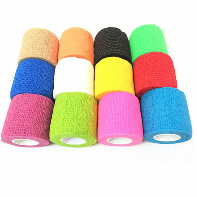 Elastic Medical Conflex Self Adhesive Wrap Bandage Light Cohesive Custom Logo Sport bandages with custom patterns