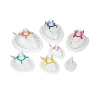 Mặt nạ đệm Pvc gây mê thổi phồng giải phẫu Thiết bị đường thở gây mê
