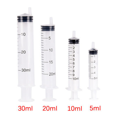 Ống tiêm vô trùng dùng một lần Khóa Luer không gây sốt Ba phần 10 Ml 20 Ml