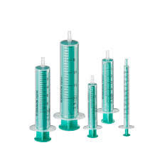 Green Luer Slip 2 Bộ phận Ống tiêm vô trùng dùng một lần Không độc hại Không cần kim