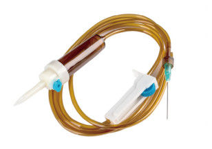 20 giọt Customized PVC Tube Admin Y Type Infusion Set Steril With Flow Regulator