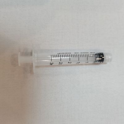 Luer Lock Syringes Concentric Sterilized By EO Ba phần 3ml để tiêm