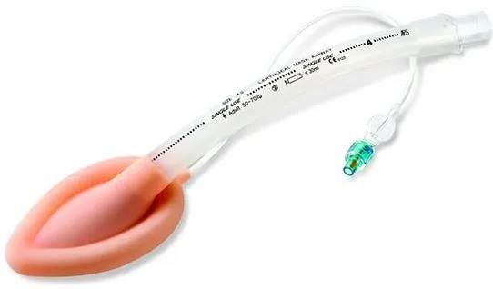 Phẫu thuật tiêu chuẩn y tế có thể tái sử dụng mặt nạ thanh quản bằng silicon Airway với ống