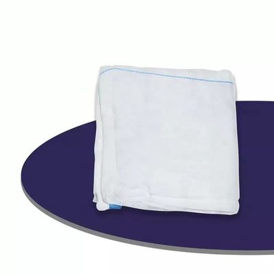 100% Cotton Medical Laparotomy Gauze Sponge Sterile Abdominal Pad với tia X gấp hoặc khâu