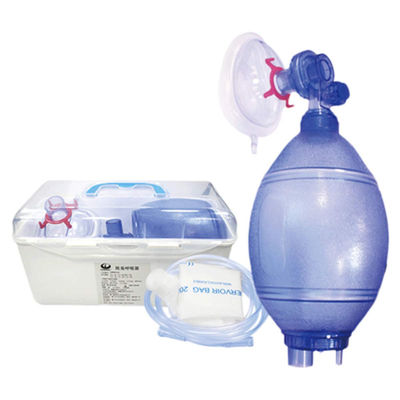 Máy hồi sức bằng tay PVC dùng một lần y tế Túi Ambu Handhold Máy hồi sức bằng tay khẩn cấp nhân tạo