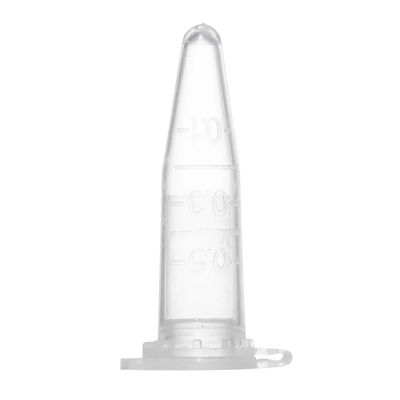 0,2ml 0,5ml 1,5ml Ống ly tâm siêu nhỏ hình nón bằng nhựa PP vô trùng có nắp