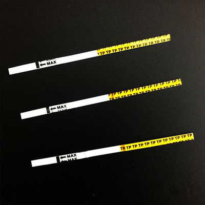 Bộ dụng cụ chính xác 99% CE Bộ dụng cụ chẩn đoán xét nghiệm HIV nhanh chóng Bộ xét nghiệm HIV Băng thử nghiệm HIV