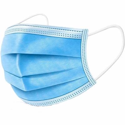 3ply Khẩu trang dùng một lần Mặt nạ phẫu thuật nha khoa Vật tư y tế phẫu thuật