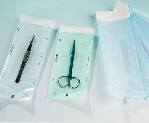 5.7 Cm X 13 Cm Medical Sterile Bag Dental Packaging Peel Pack Self Seal được sử dụng để khử trùng các dụng cụ y tế nha khoa